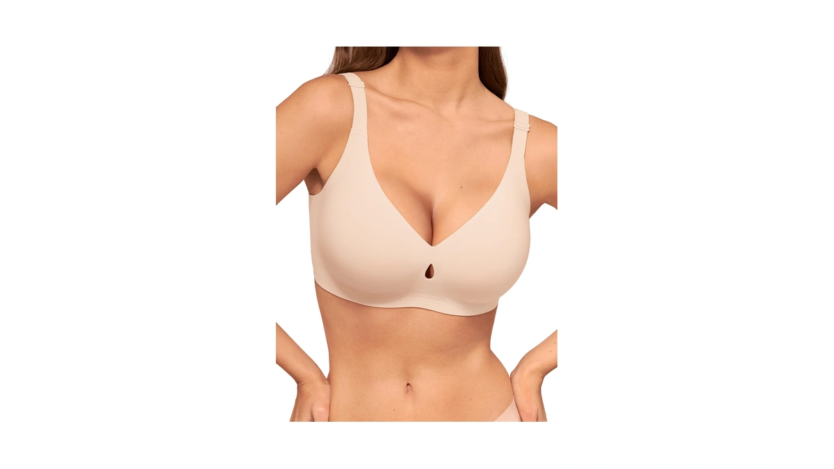 Luckmeey Bras For Women No Underwire Push Up Wireless Bra