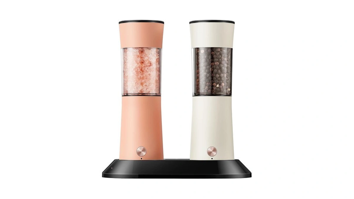 Gravity Electric Salt And Pepper Grinder Set With Usb-c Charging