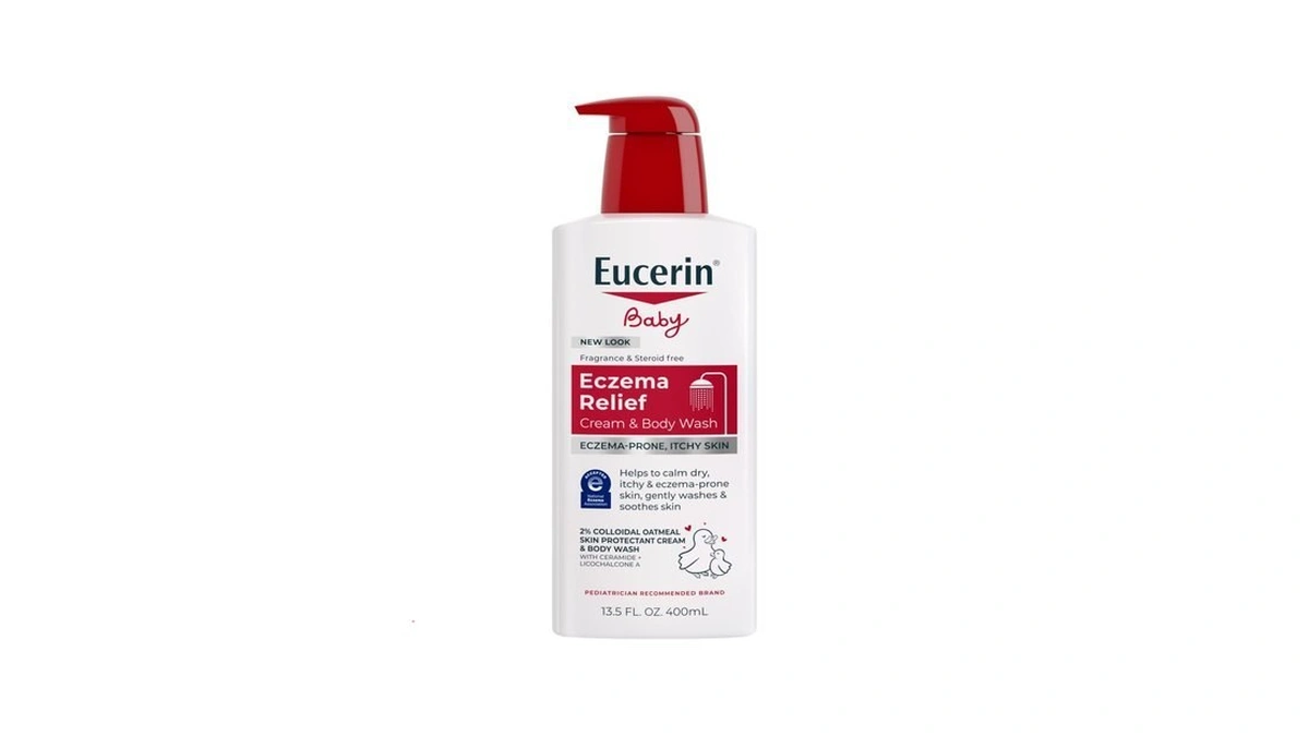 Eucerin Eczema Relief Cream And Body Wash, 13.5 Fl Oz
