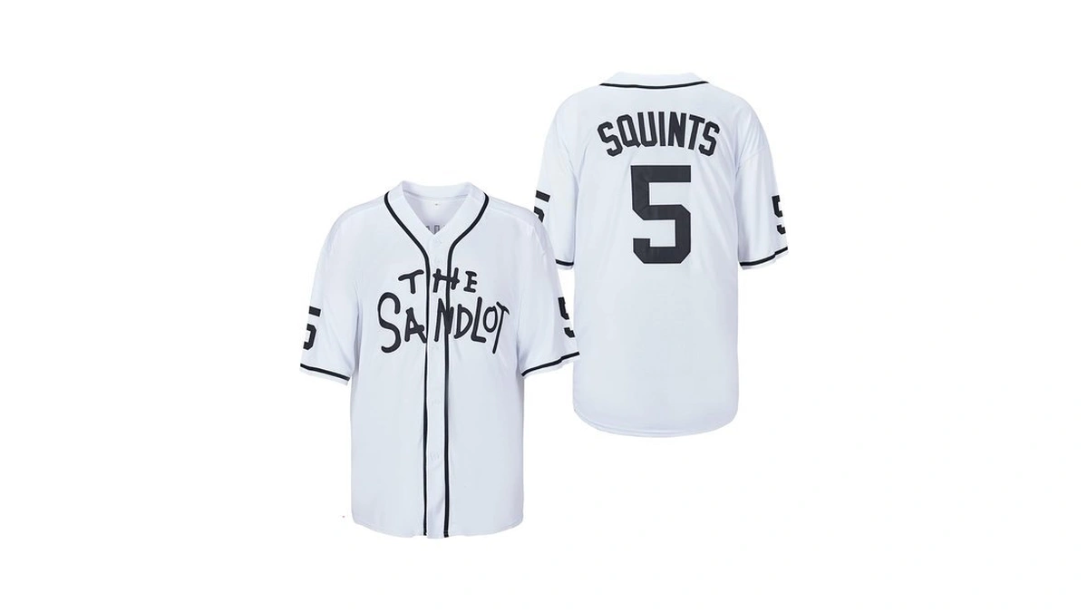 Mens Sandlot #5 Michael Squints Fashion Movie Baseball Jersey Stitched