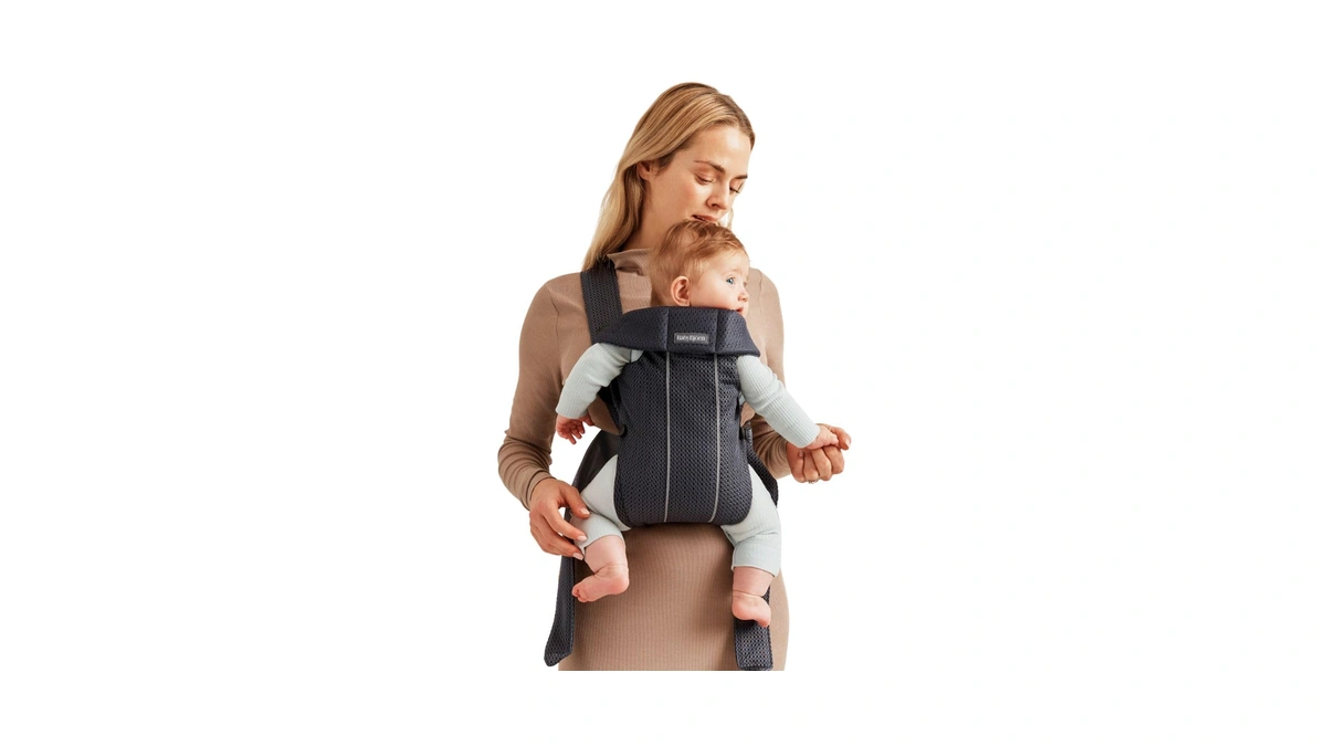 Babybjörn Baby Carrier Mini, Anthracite, 3d Mesh | Newborn Carrier
