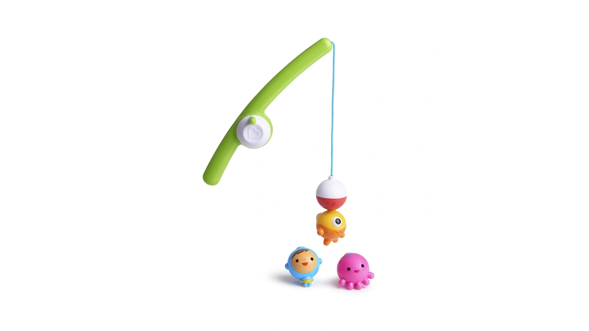 Munchkin® Fishin'™ Magnetic Baby And Toddler Bath Toy, 4pc Set