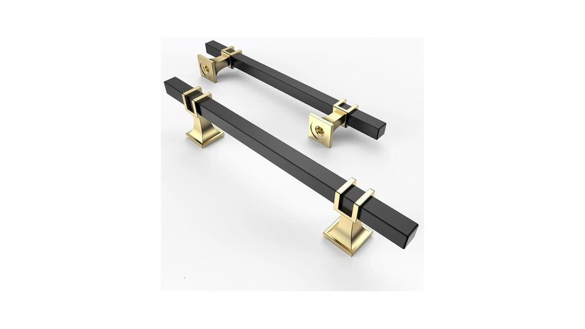 Asidrama Pack Inch Matte Black And Gold Kitch...