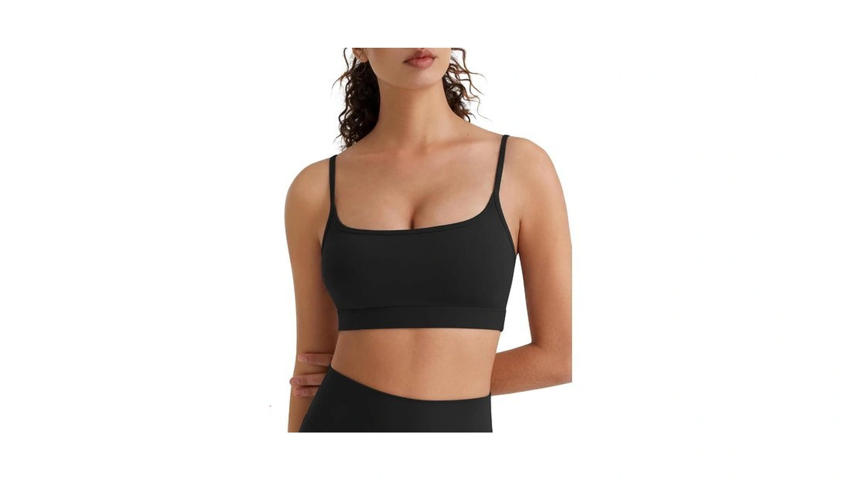 G4free Sports Bras For Women Non Padded Double Layer Casual