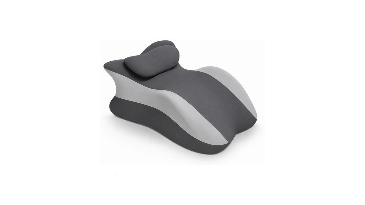 Ziixuper Intimacy Pillow Wedge For Couples – Memory Foam Ergonomic