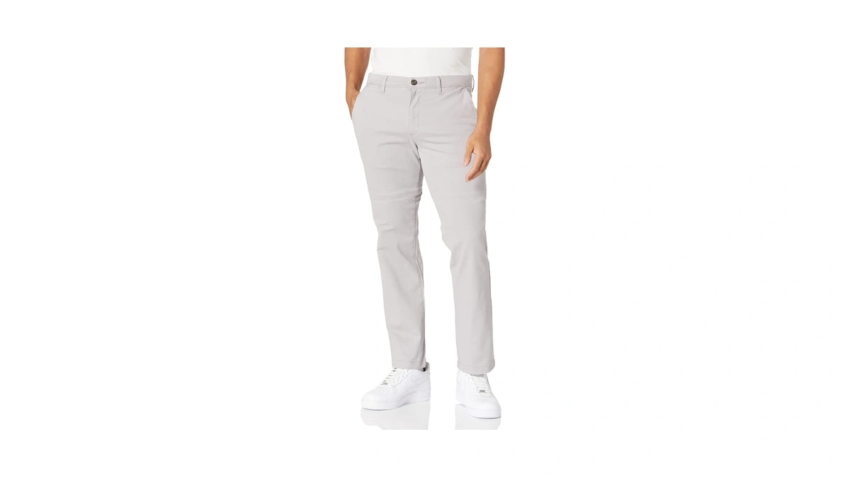 Amazon Essentials Men's Slim-fit All-day Stretch Casual Chino Pant, Light