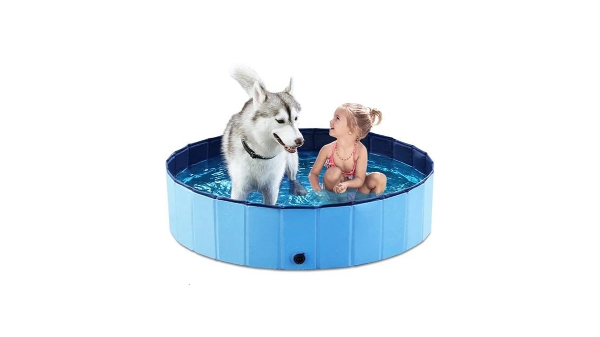 Jasonwell Foldable Dog Pet Bath Pool Collapsible Dog Pet Pool