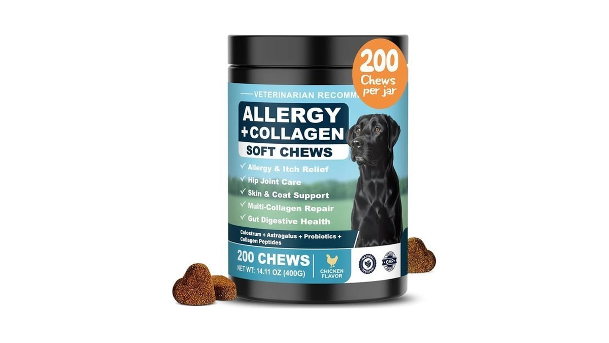 Yytkmy Dog Allergy Chews Is Collagen Omega 3 Human Anti