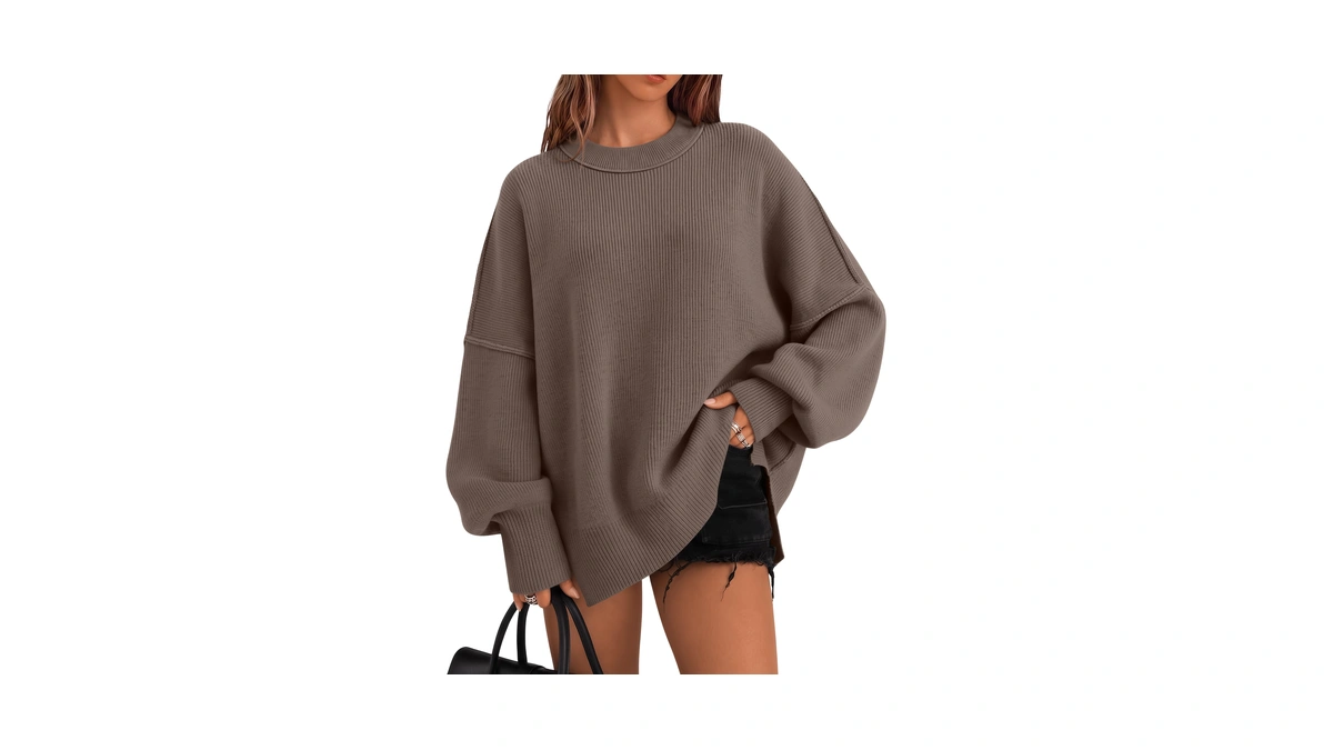 Lillusory Oversized Sweaters For Women Fall F...