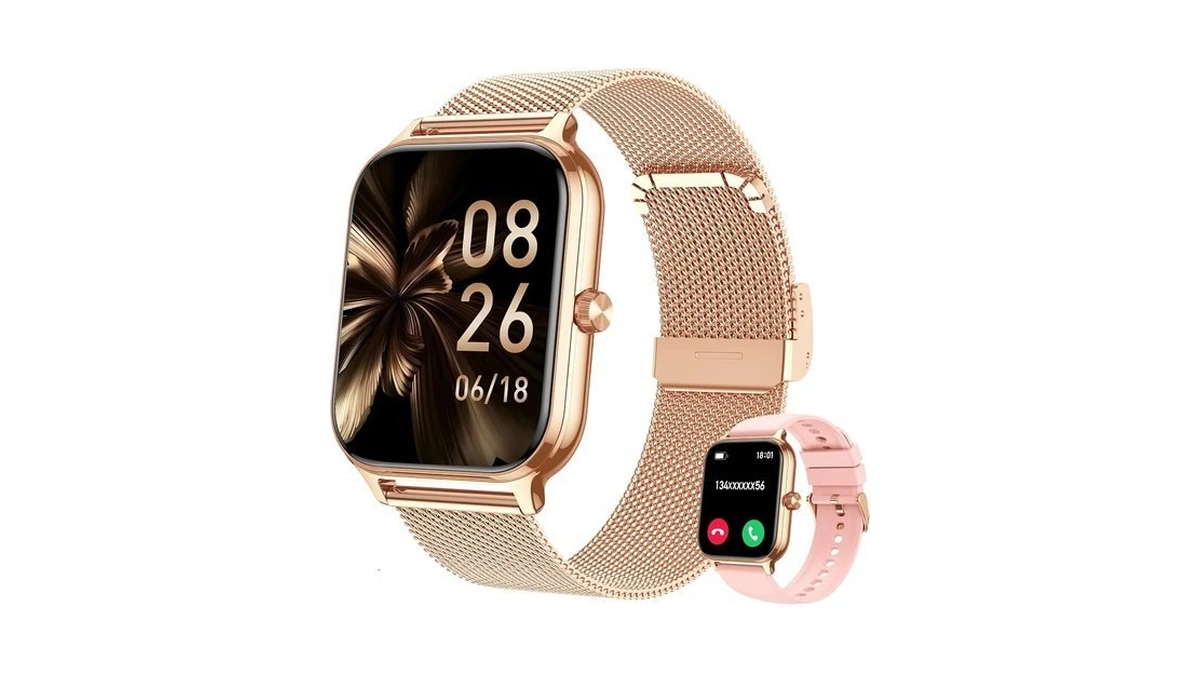Smart Watch Women Men, Answer/make Call, 1.96'' Fitness Tracker With