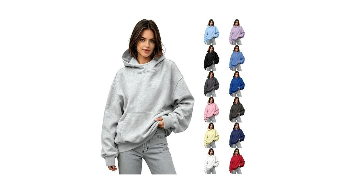 Womens Oversized Sweatshirt Mock Neck Cozy Warm Fall Spring Jacket