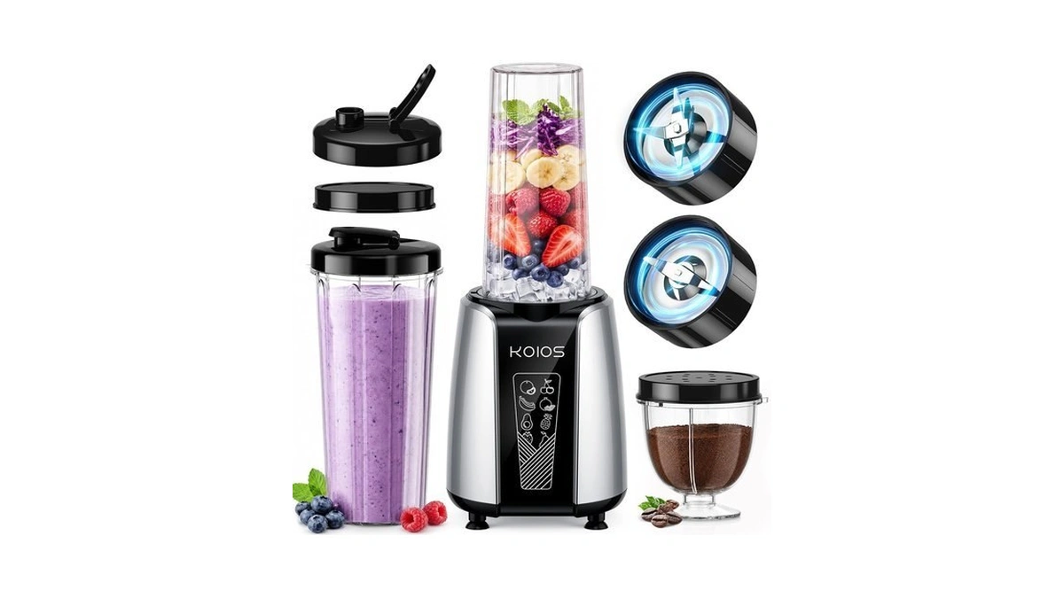 Koios Smoothie Blender, 1000w Blenders Smoothies And Shakes, Frozen Drinks
