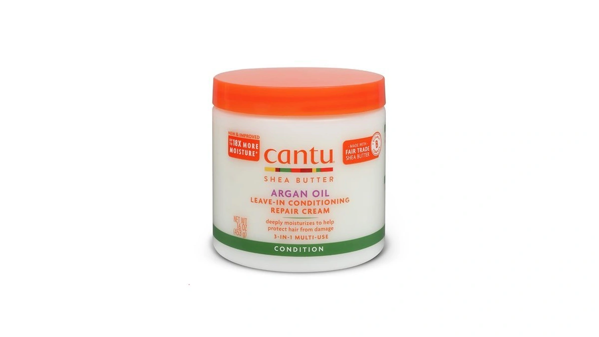 Cantu Argan Oil Leave In Conditioning Repair Cream, 16 Ounce