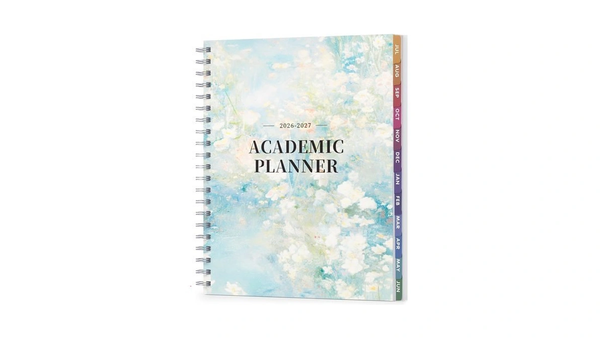 Oucaru Academic Planner 2026-2027, Weekly Monthly College Planner 8.5x11