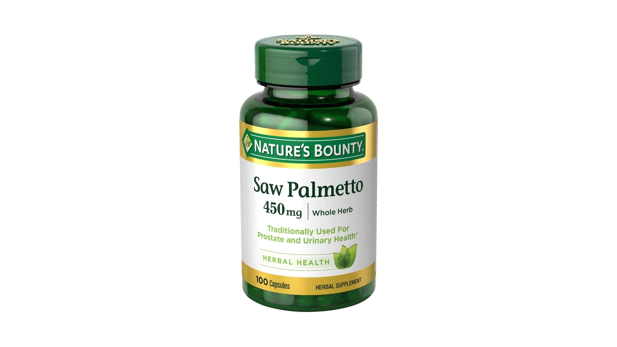 Nature's Bounty Saw Palmetto 450 Mg, 100 Capsules