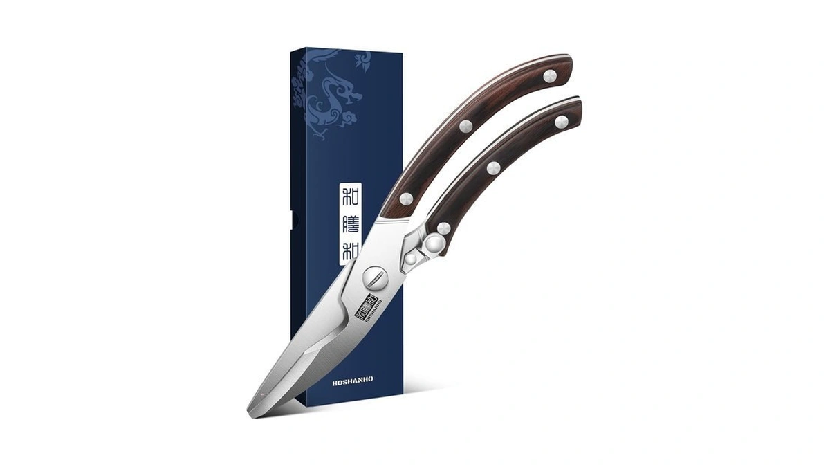 Hoshanho Kitchen Scissors Heavy Duty, Sharp Kitchen Shears For Poultry