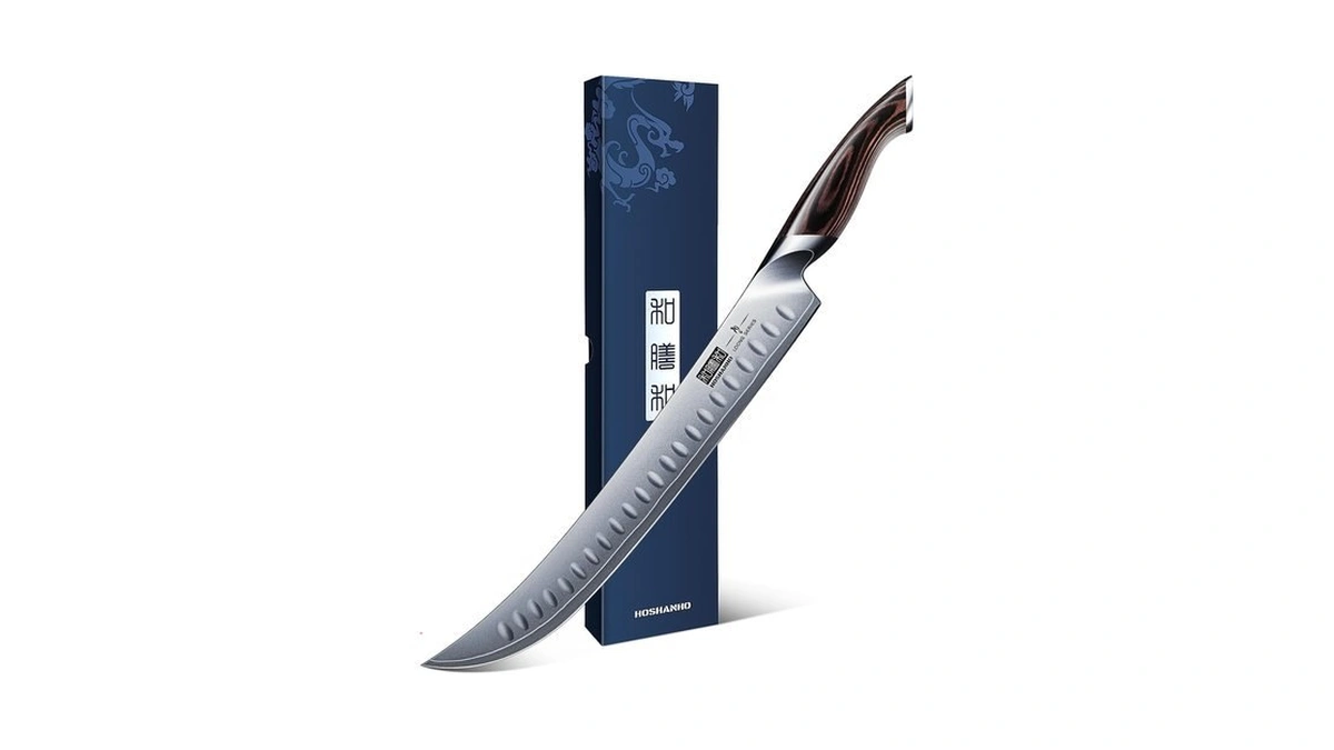 Hoshanho Carving Slicing Knife, 12 Inch Razor Sharp Japanese Brisket