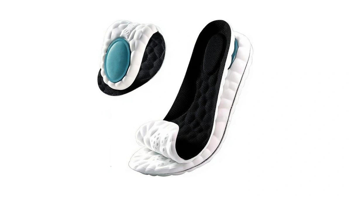 Ludey 4d Memory Foam Foot Arch Support Insole For Men