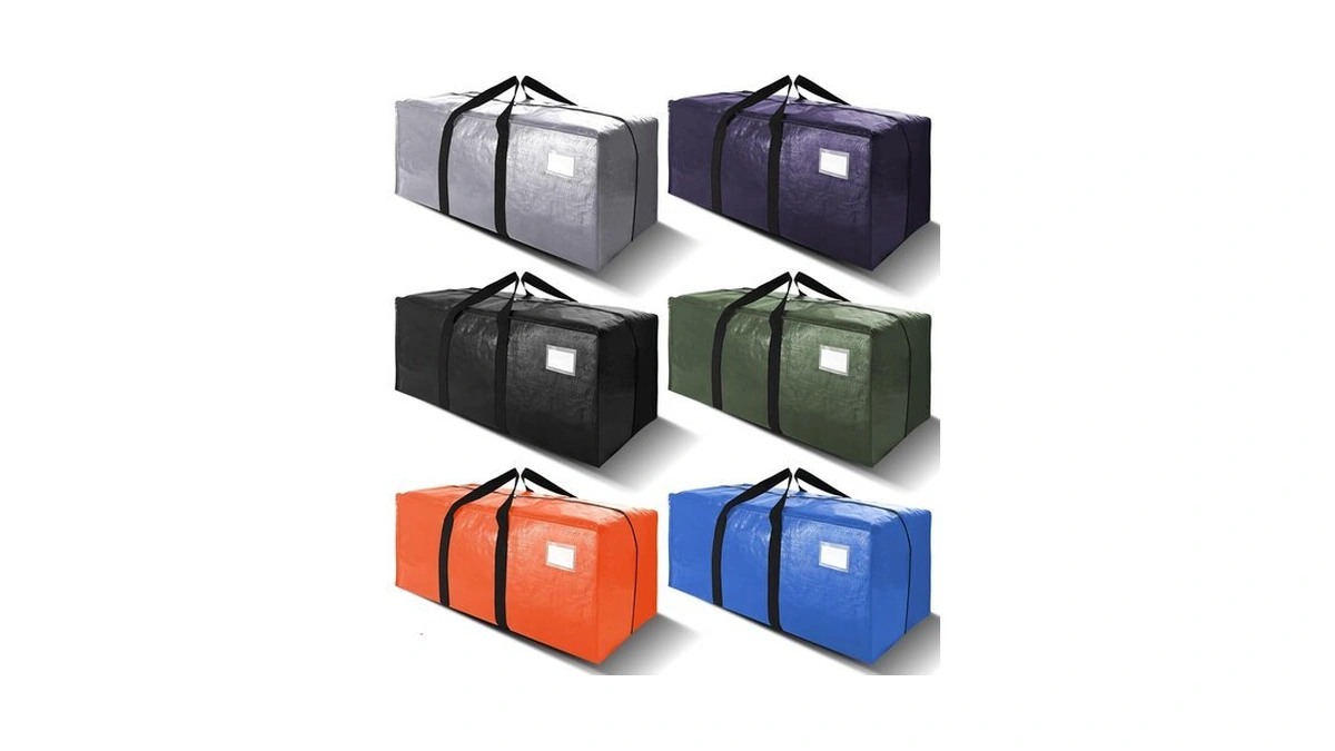 Velvetsure Heavy Duty Extra Large Moving Bags W/backpack Straps -