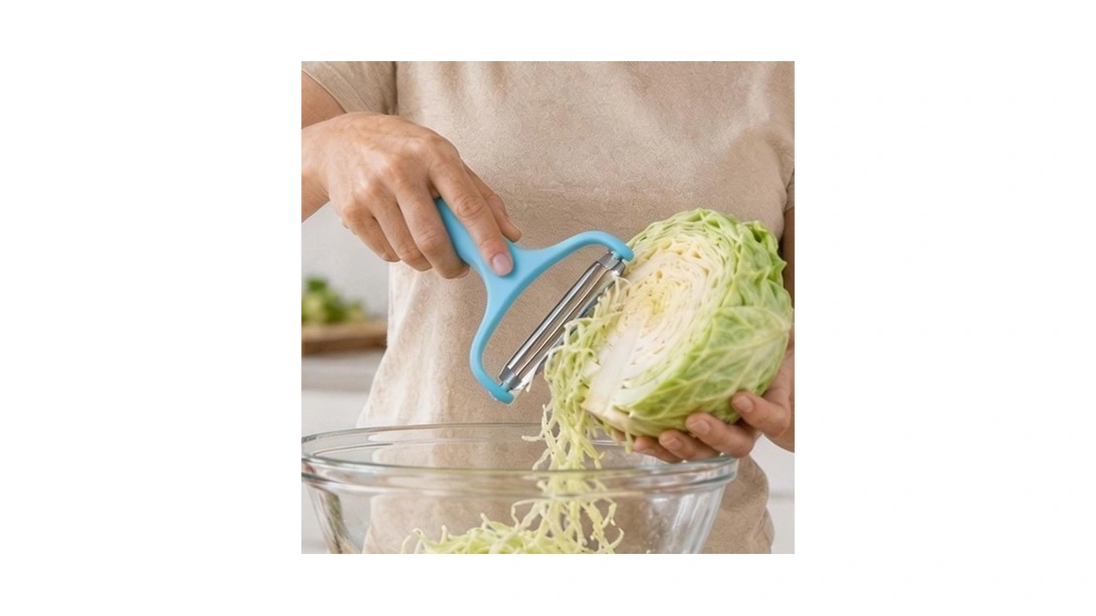 Fruit And Vegetable Grater, Multifunctional Manual Grater With Handle, Stainless