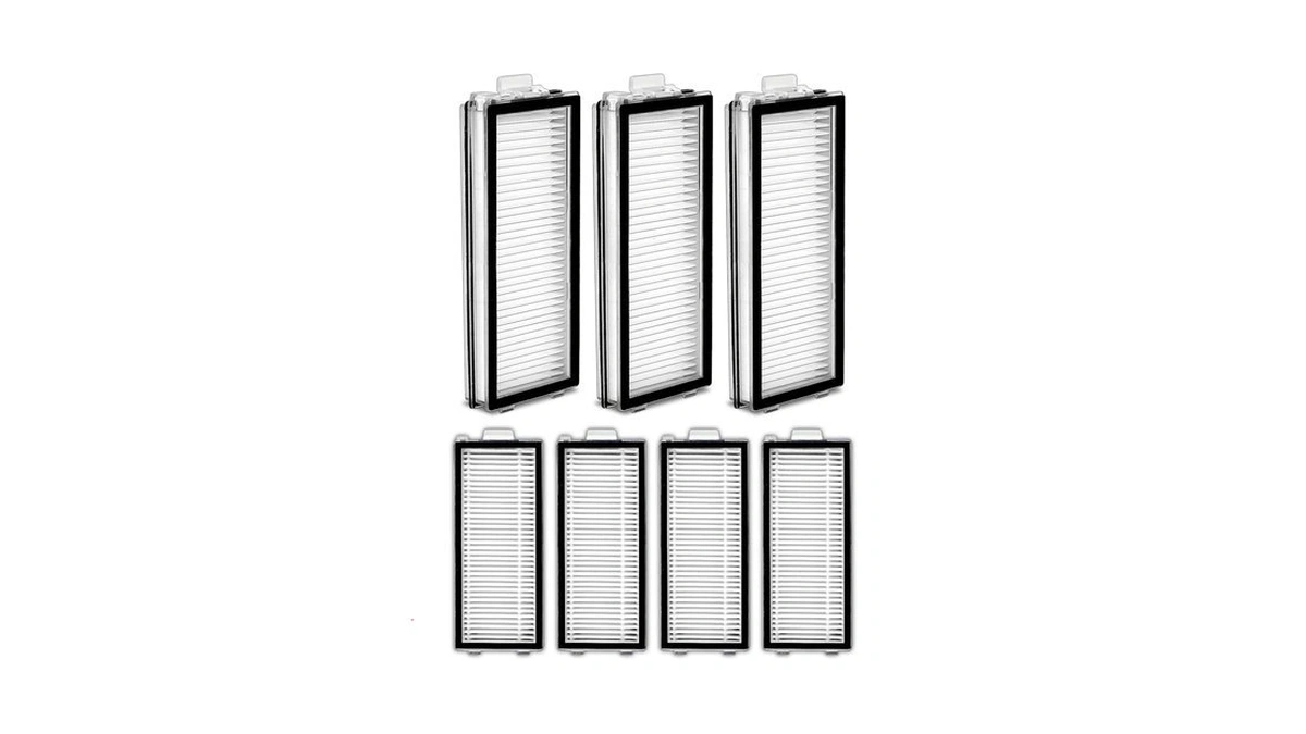 (7 Pack) Qrevo Slim Replacement Hepa Filters Compatible With Roborock