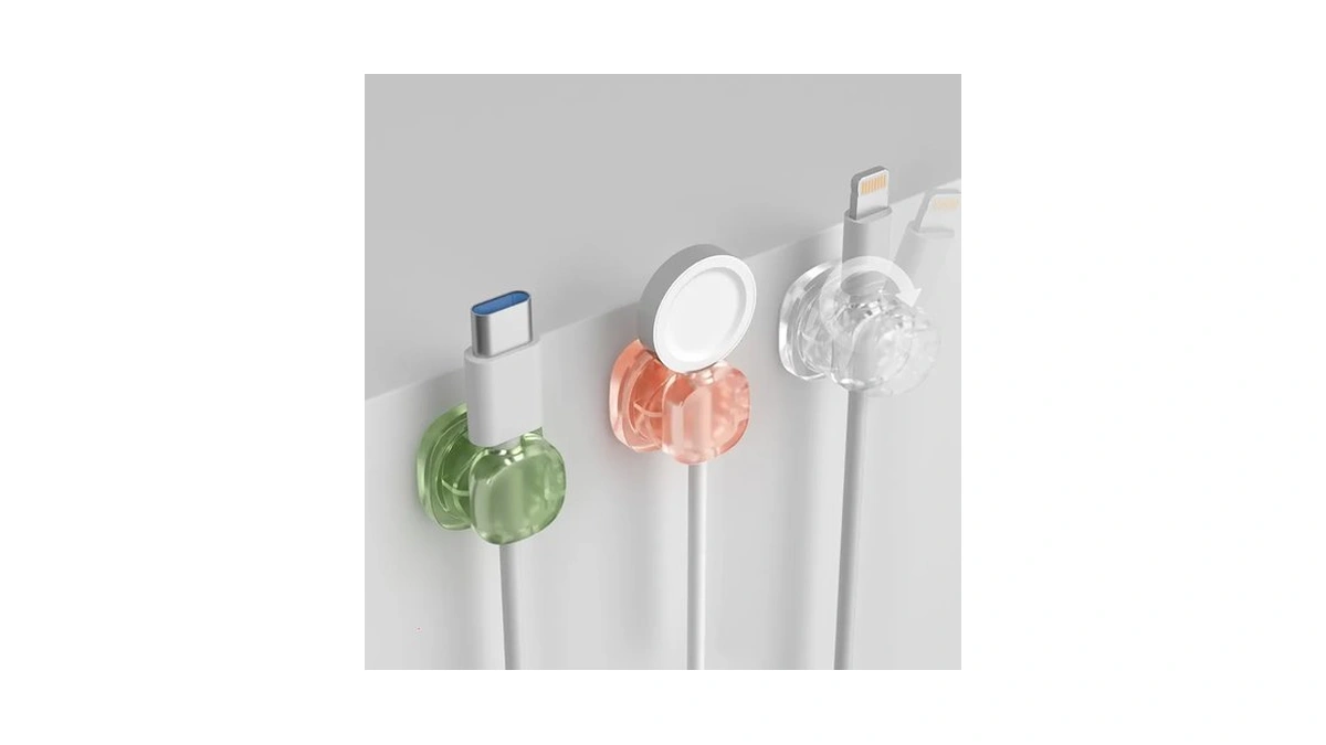 Amazon coupon: 3 Pack Rotating Cable Organizer, 360° Sw