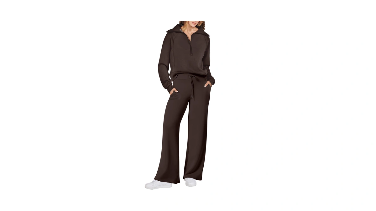 Anrabess Women Piece Set Sweatsuits Lounge Fa...