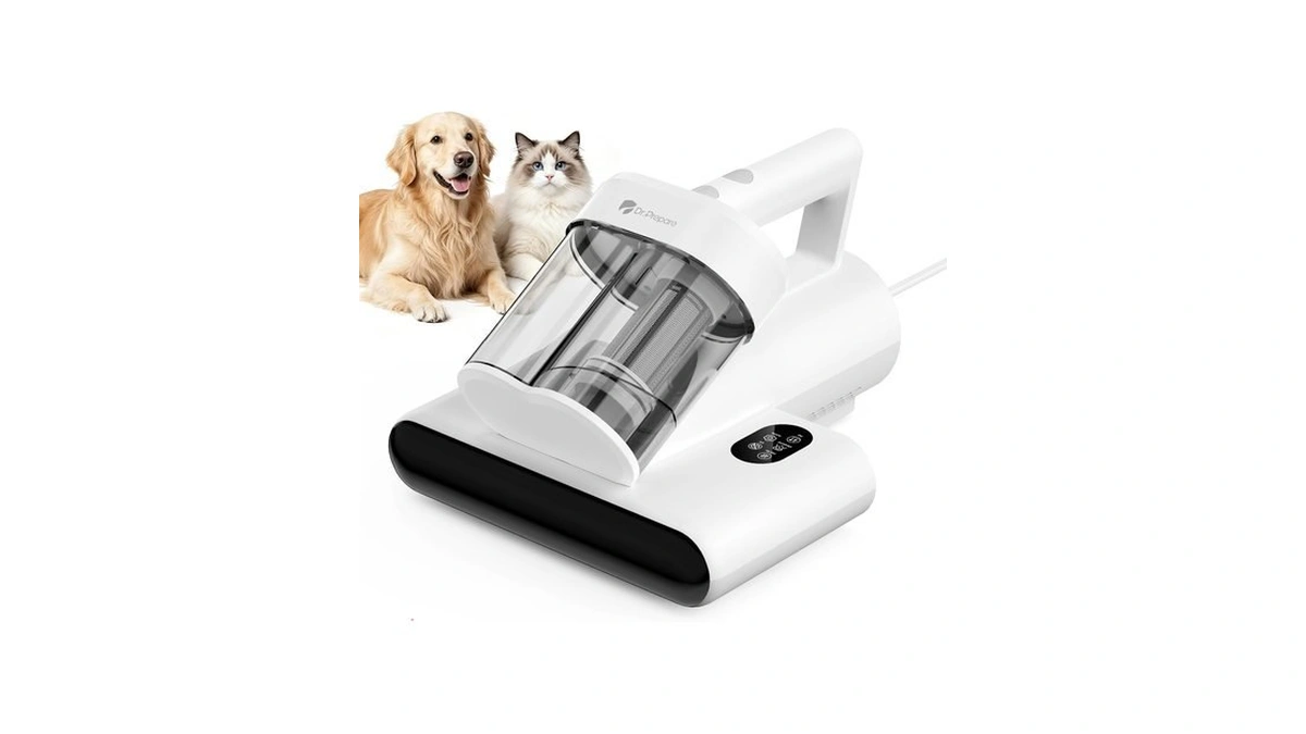 Dr.prepare Mattress Vacuum Cleaner,15kpa, 500w Corded Bed Vacuum,uv-c&heat