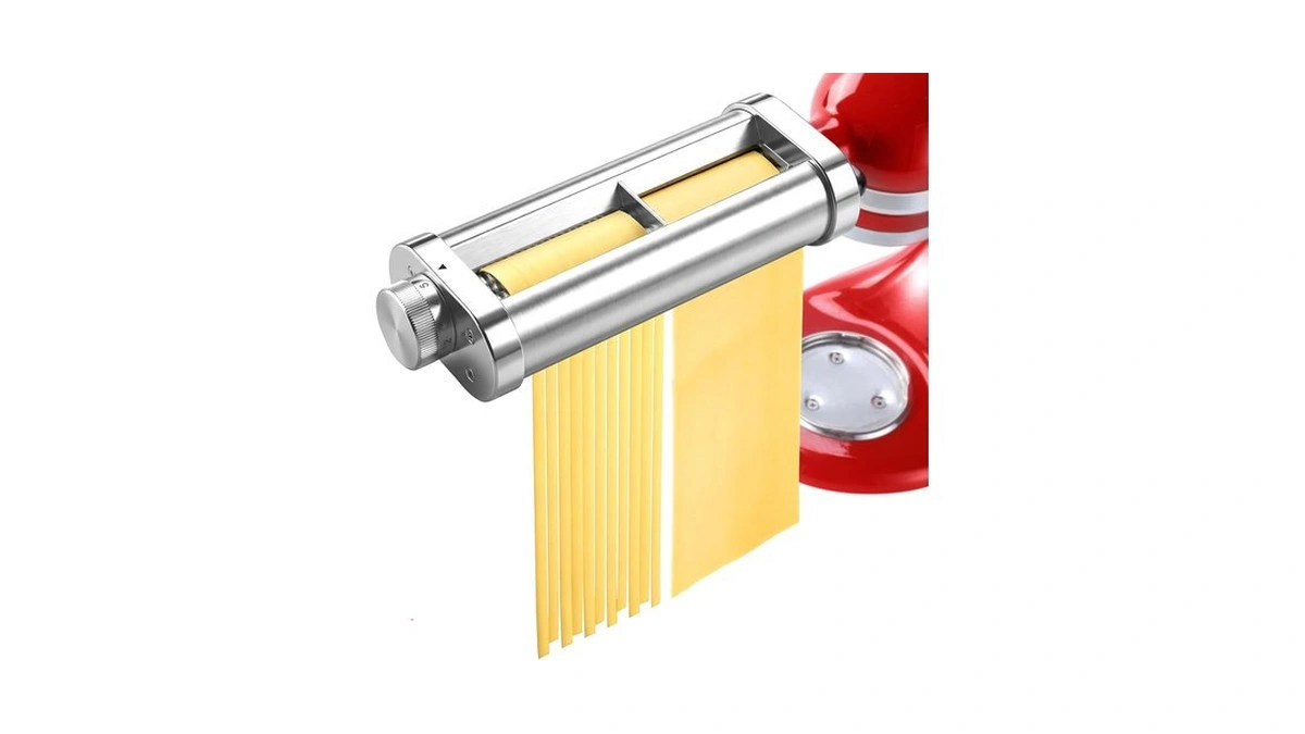 3-in-1 Pasta Maker Attachment For Kitchenaid Mixer, Metal Pasta Accessories