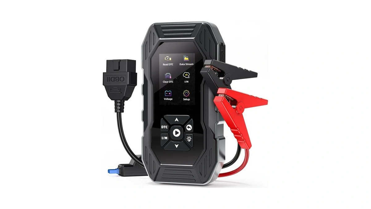 5000a Jump Starter With Obd2 Scanner, 0v Force Start, All