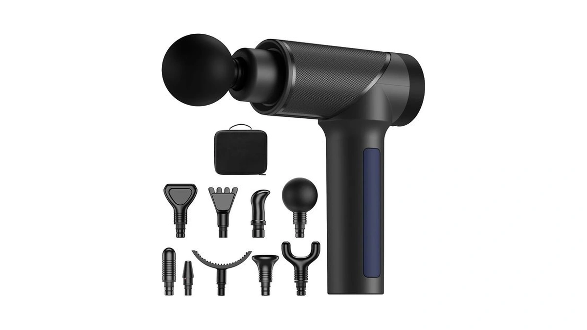 Coojok Massage Gun Deep Tissue,handheld Percussion Muscle Massager For Back