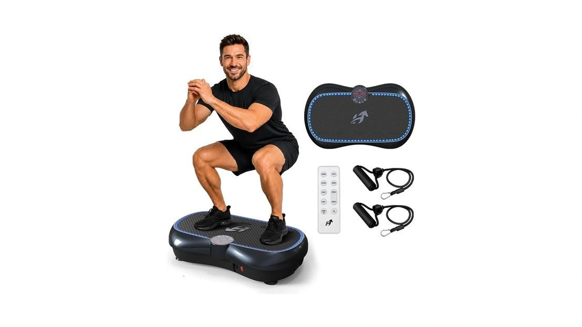 Hophorse Fit 4d Vibration Plate Exercise Machine For Lymphatic Drainage