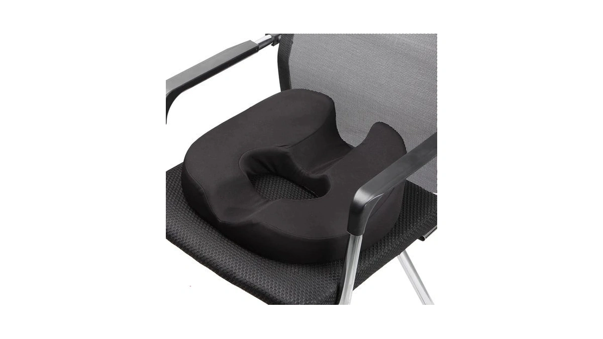 Bongfun Donut Pillow Seat Cushion For Tailbone Pain, Prostate, Sciatica,