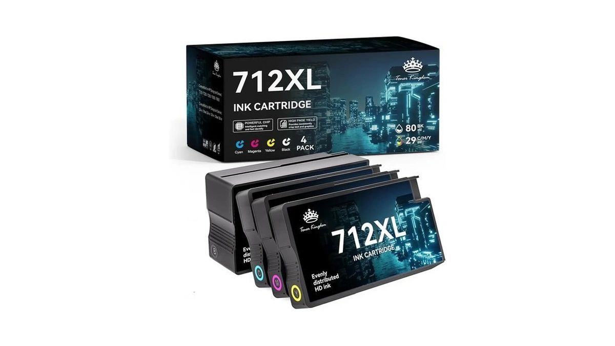 712xl Ink Cartridges Compatible Replacement For Hp 712xl 712 Ink