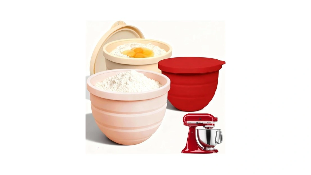 Naerza Silicone Bowl Insert For Kitchen Aid 5 Qt Tilt-head