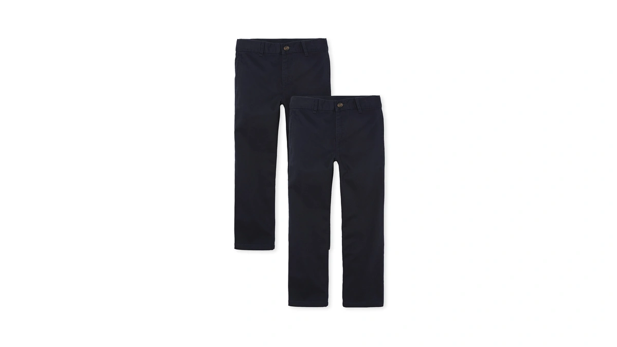The Children's Place Boys Stretch Chino Pants,new Navy 2 Pack,10