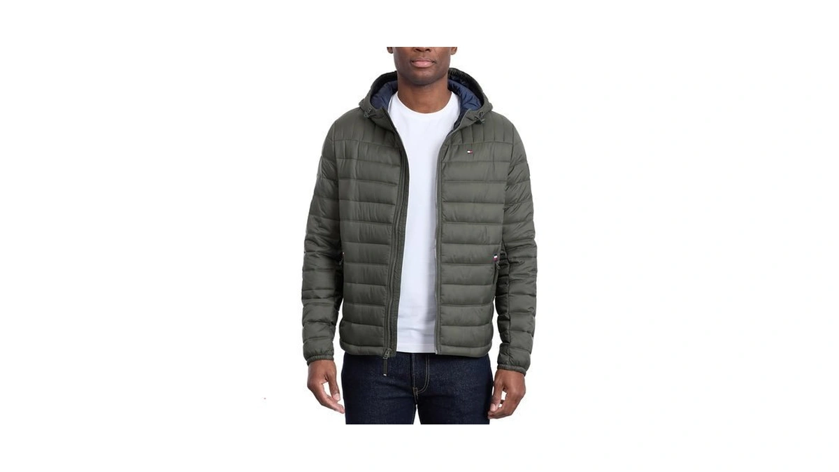 Tommy Hilfiger Men's Classic Hooded Puffer Jacket (standard And Big