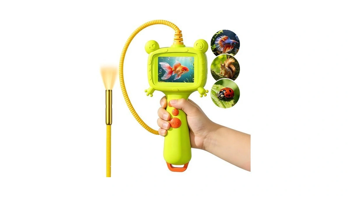 Kids Borescope Camera With Light, Snake Camera Toys For Boys