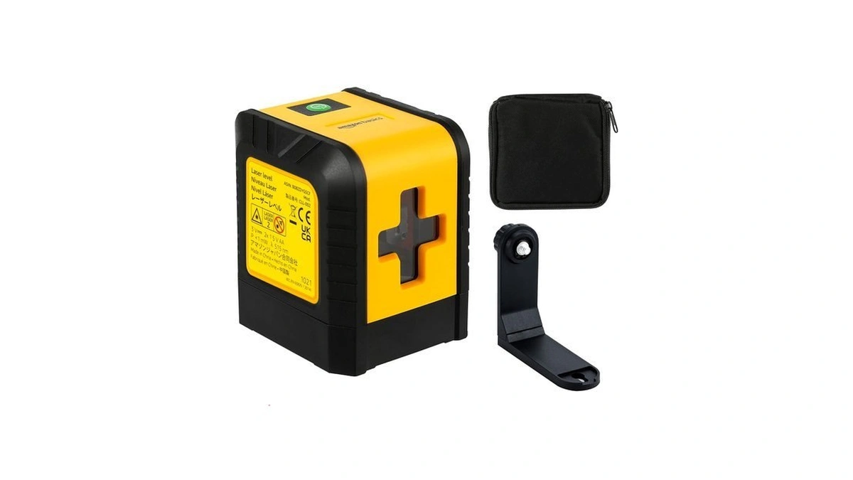 Amazon Basics Horizontal/vertical And Cross-line Class Ii Laser Level For
