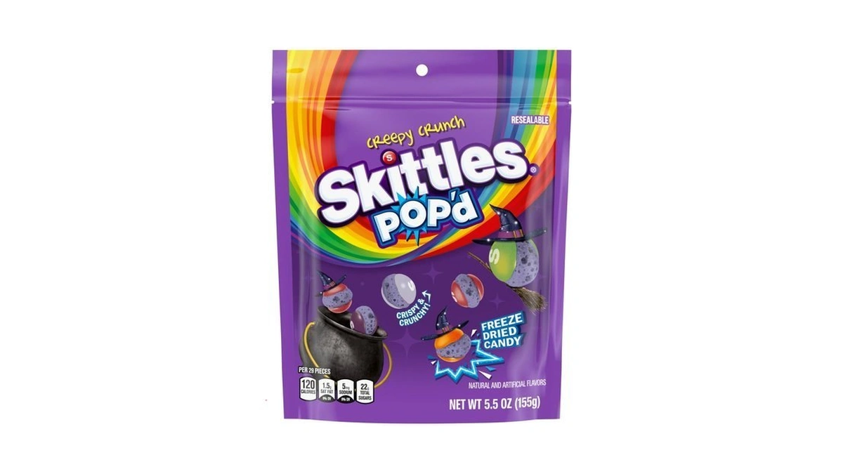Skittles Pop'd Halloween Blend 5.5 Ounces Each