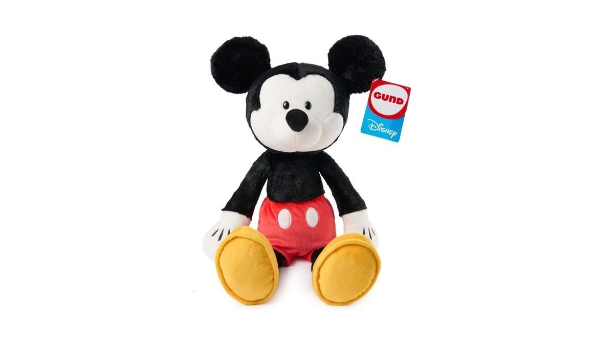 Gund Disney Official Mickey Mouse Toothpick 15-inch Plush Toy For