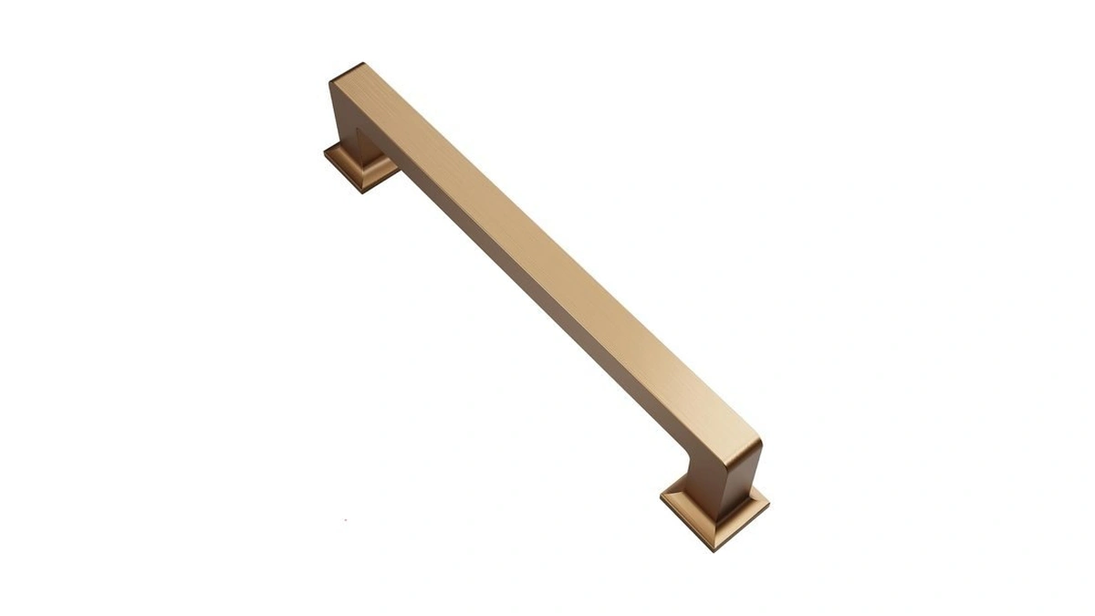 Alzassbg 5" Champagne Bronze Cabinet Pulls And Handles 10 Pack,