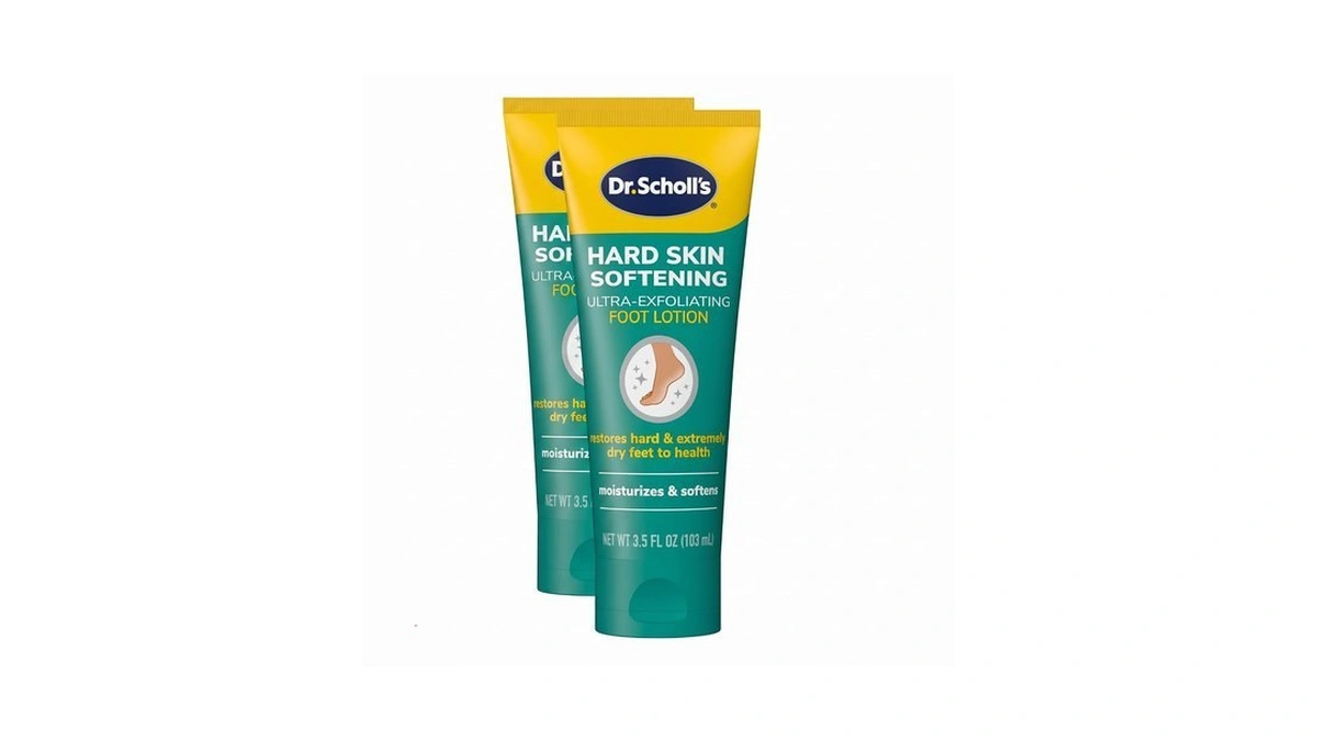 Dr.scholl's Dry,flaky Skin Remover Ultra Exfoliating Foot Lotion Cream,moisturizer With