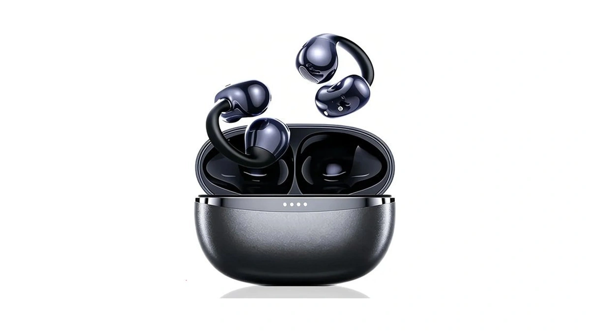 Kncfoeb Ai True Open Ear Earbuds Wireless Bluetooth Open Ear