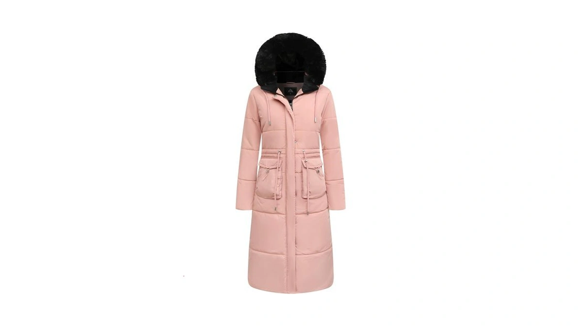 Moerdeng Women's Long Winter Puffer Coat Waterproof Warm Maxi Down