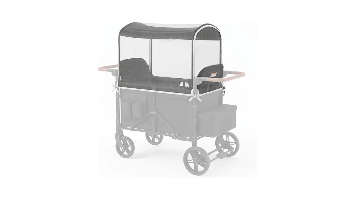 Orzbow Mosquito Net For Baby Stroller Wagon, White