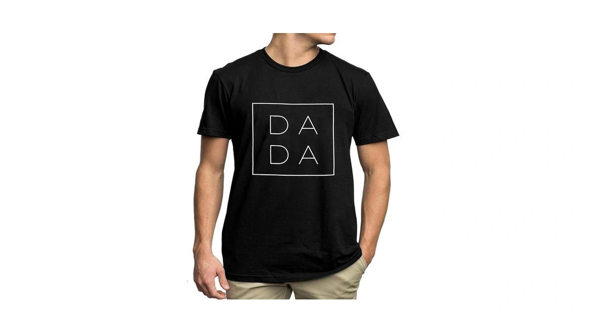 Mnlybaby Dad Shirts For Men Funny Dada Letter Print Graphic