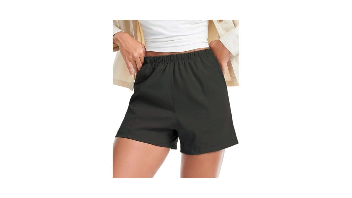 Women Sleep Boxer Short Summer Casual Lounge Shorts With Pockets