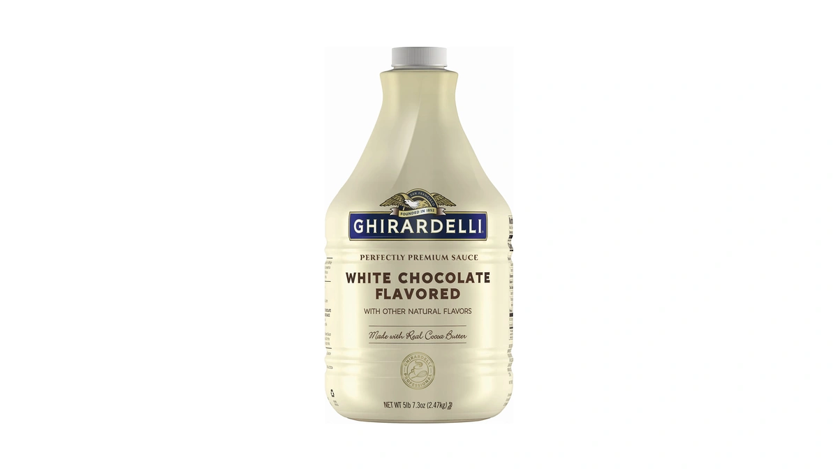 Ghirardelli Chocolate White Chocolate Flavored Sauce, 5 Pounds 7.3 Oz