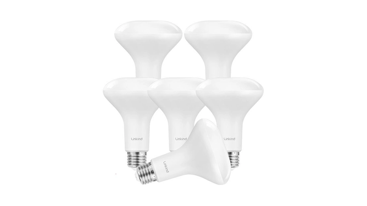 Linkind 6-pack Br30 Led Flood Light Bulbs Indoor, 10w=65w 850